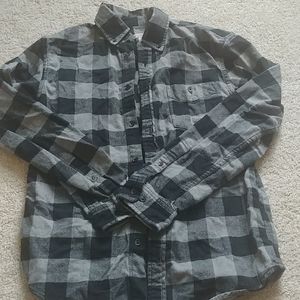 Men's small plaid shirt